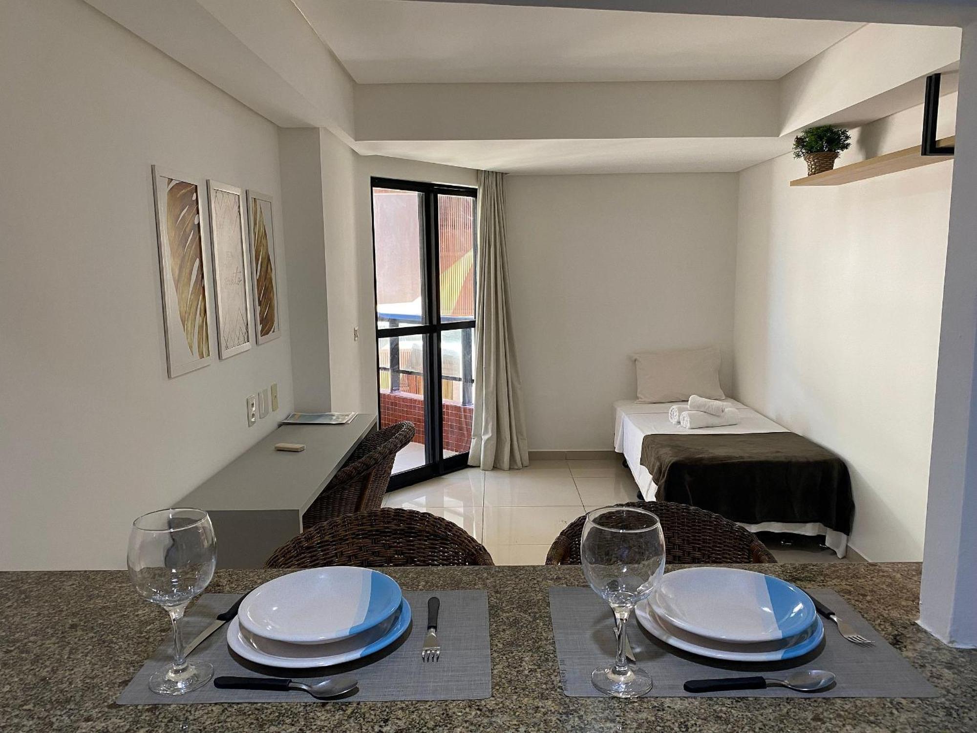 Bela Hospedagem - Marinas Flat - Excelente Localizacao Na Orla De Cabo Branco João Pessoa Kültér fotó